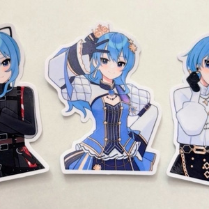 【専用出品】女の子ステッカー 2サイズ】包丁少女ステッカー - あくむ病院 - BOOTH