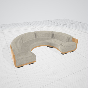 3dモデル　ソファ　家具　