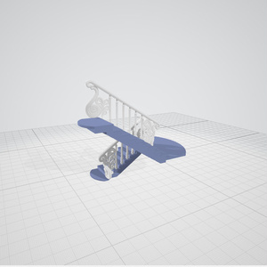 3dモデル　階段　家