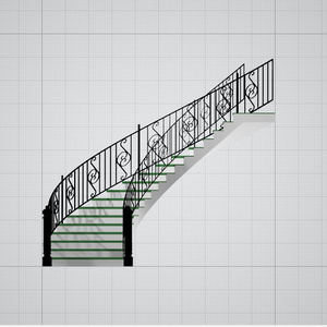 3dモデル　階段