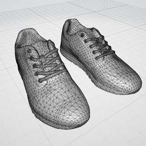 3dモデル　靴　