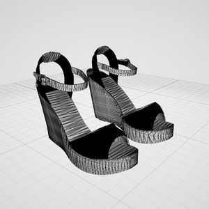 3dモデル　靴