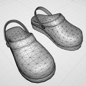 3dモデル　靴