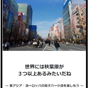 【PDF版】世界には秋葉原が3つ以上あるみたいだね