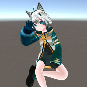 作業に疲れて飽きてきた人のモーション V1.1