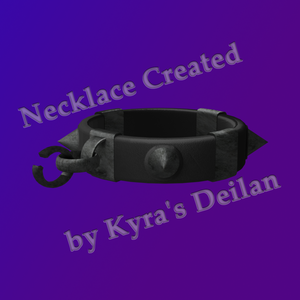 Necklace Kyra's Rustic Low Poly