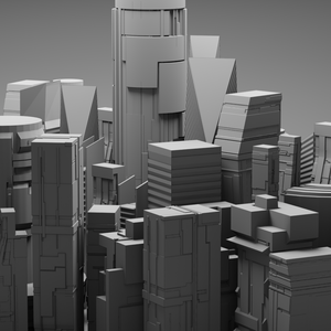 近未来都市/future city