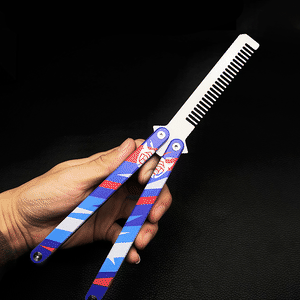 360度回転　ヴァロラント　VALORANT　非刃仕様　ナイフ　バタフライナイフ レプリカ　武器