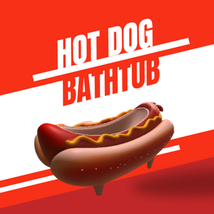 🌭 Hot Dog Bathtub – AI-Generated 3D Model by Rainunik