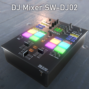 【VRChat向けアセット】DJミキサー SW-DJ02