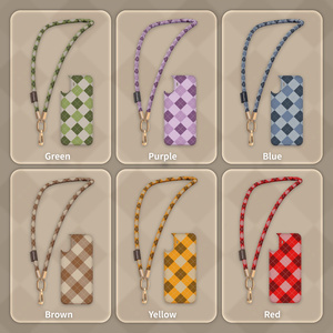 【9種+改変用PSD】BloomPhone 3用アーガイル柄マテリアルセット Argyle Collection ストラップ+背面パネル+金ボディ 缩略图 4