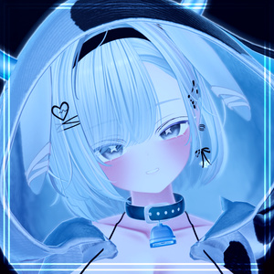White Milltina makeup +blendshape & face anim 缩略图 3