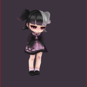 地雷系女子 Landmine girl vrchat vtuber Original
