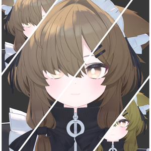 【無料】真冬用くすみからーヘアテクスチャ【全155色】 缩略图 4