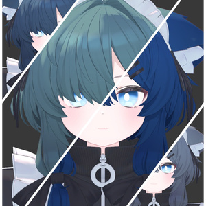 【無料】真冬用くすみからーヘアテクスチャ【全155色】 缩略图 2