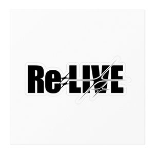 Re:LIVE logo sticker