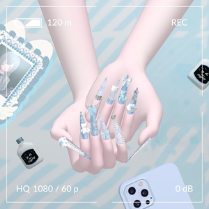 🤍マヌカ (Manuka)対応🤍girly long nail tips 4 colors 缩略图 3