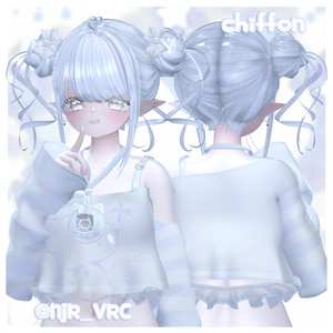 𖹭ʚcute odango ɞ𖹭vrchat hair𖹭 缩略图 14