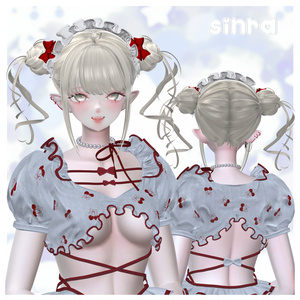 𖹭ʚcute odango ɞ𖹭vrchat hair𖹭 缩略图 17