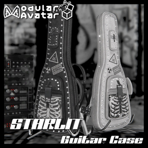 ★ Starlit ★ Guitar Case ★ PB Compatible ★