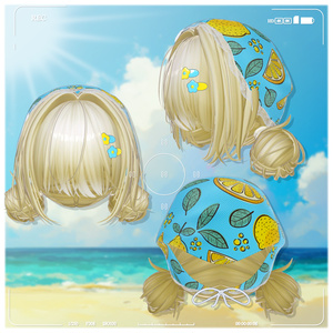 ☀️10アバター対応☀️Sunlit Hair☀️ 缩略图 2