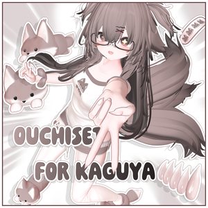🦊KAGUYA専用🦊Ouchi Set🦊cloth+minitwintails+nail
