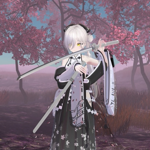 【VRChat想定】花刀 -舞咲- 【抜刀ギミック・パーティクル付き】 缩略图 8