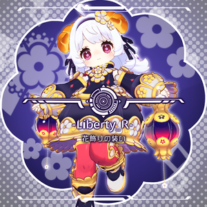 【４アバター対応】花飾りの装い