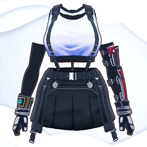 [VRoid1.0]FF7R ティファなりきりセット