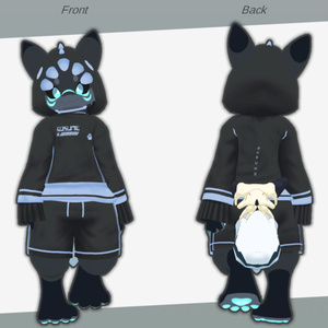 【無料】【テクスチャ】ロスネ・チビロスネ専用服の萌え袖パーカー専用テクスチャ 缩略图 6