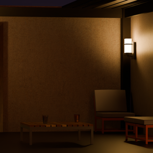 【VRC想定】night balcony