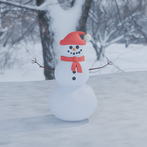 雪だるま snowman