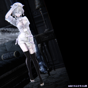 【9アバター対応】Heelless Boots【VRChat想定】 缩略图 12