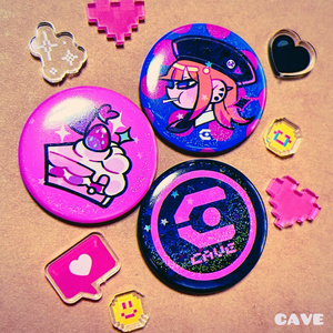ピンクソーダ ステッカー - CAVE - BOOTH