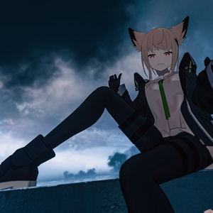 二次受注生産】凪白みと_オリジナルデスクマット1000×350