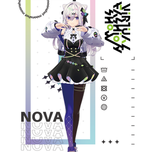 オリジナル3Dモデル『nova』 #moonshot_nova