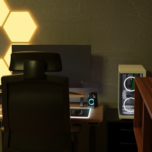 3DCG 【StylishGamingRoom】ゲーミングルーム 缩略图 3