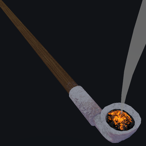 Korean tradition smoke pipe (곰방대)