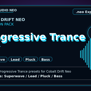 Progressive Trance Vol.1  for Cobalt Driftバンドル