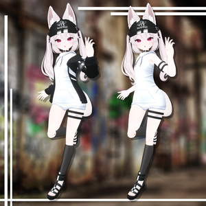 [3Dモデル]Summer_Hoodie(Karin●カリン専用) 缩略图 2