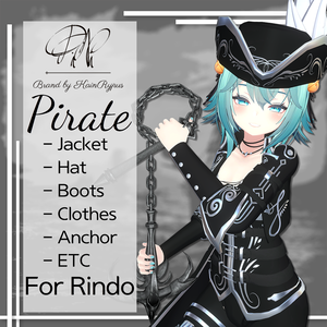 [3Dモデル]Pirate(Rindo●竜胆専用)