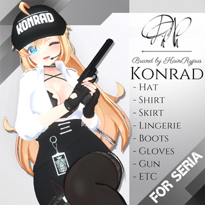 [3Dモデル]Konrad(Seria●セリア専用)