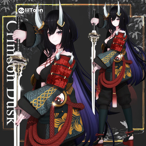 [3Dモデル] - Crimson_Dusk - 缩略图 6