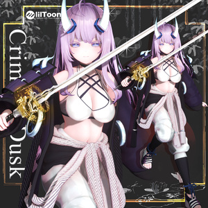 [3Dモデル] - Crimson_Dusk - 缩略图 5