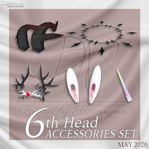 🎁【FREE】🎁6th_Head_Accessories Set