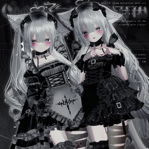 【12アバター対応】♰ GOTHIC LOLIUM ♰