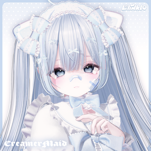 【Headdress + Choker】CreamerMaid./⋈