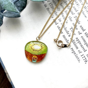 Kiwi necklace｜キウイフルーツのネックレス
