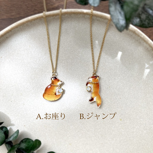Fox necklace｜きつねネックレス〔動物シリーズ〕