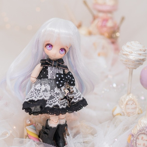 OBドールヘッド E-01『OTOKO』メイクカスタム済+レジンアイ - 猫 OBドールヘッド E-01『OTOKO』メイクカスタム済+レジンアイ - 猫